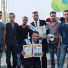 بالصور: تخريج حركة الشبيبة في جامعة النجاح لطلبة كلية الإعلام والقانون والفنون