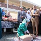 غزة: التعليم تفتتح المعرض العلمي التكنولوجي في مدرسة بشير الريس