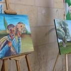 الخليل: أطول سلسلة فن تشكيلي في ذكرى النكبة 68