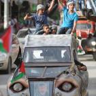 مسيرة مركبات قديمة في رام الله إحياء لذكرى النكبة