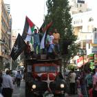 مسيرة مركبات قديمة في رام الله إحياء لذكرى النكبة