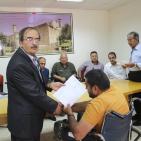 جمعية الأمل توزع 10 مقاعد للأشخاص ذوي الاعاقة