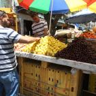 اجواء مدينة رام الله في  اليوم الحادي عشر من رمضان