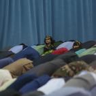 الرئيس يؤدي صلاة العيد في مقر المقاطعة في رام الله