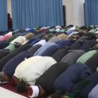 الرئيس يؤدي صلاة العيد في مقر المقاطعة في رام الله