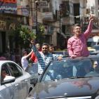 فرحة طلاب وطالبات 