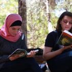 سلسلة القراءة لمجموعة نبض القدس التطوعية في منتزه جمال عبد الناصر بنابلس