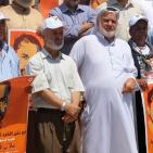 غزة: وقفات تضامنية مع الأسرى المضربين عن الطعام