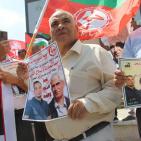 اعتصام تضامني مع الأسرى في الخليل