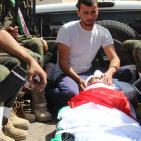 تشييع الشهيدين نعيم الشوامرة ومحمد أبو هشهش بالخليل