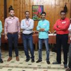 مؤسسة انجاز فلسطين تعقد ورشة تدريبية للمتطوعين بغزة