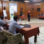 مؤسسة انجاز فلسطين تعقد ورشة تدريبية للمتطوعين بغزة