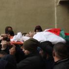 تشييع جثامين 6 شهداء في الضفة