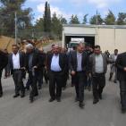 اجتماع شركة مطاحن القمح الذهبي بنقابة تجار المواد الغذائية في الخليل