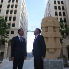 رئيس الوزراء النمساوي في مدينة روابي