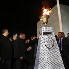 الرئيس يضيء شعلة انطلاقة الثورة تحت عنوان القدس عاصمة فلسطين