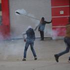 مواجهات مع الاحتلال على المدخل الشمالي لمدينة البيرة