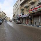 أجواء الاضراب في الخليل