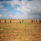 عودة زراعة القمح قرب حدود رفح الشرقية