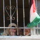 تشييع جثمان الشهيد الفتى ليث أبو نعيم في قرية المغير 