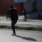 مواجهات بالقرب من حاجز حوارة جنوب نابلس