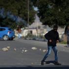 مواجهات بالقرب من حاجز حوارة جنوب نابلس