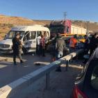  إصابة تسعة مواطنين بحادث سير قرب حزما