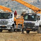 انجاز واحدة من أكبر صبات الخرسانة على مستوى فلسطين في المستشفى الاستشاري