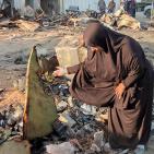 خاص| صاروخ إسرائيلي يقلب حياة العم أبو محمد وزوجته وبناته الـ7