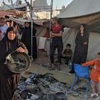 خاص| صاروخ إسرائيلي يقلب حياة العم أبو محمد وزوجته وبناته الـ7