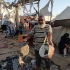 خاص| صاروخ إسرائيلي يقلب حياة العم أبو محمد وزوجته وبناته الـ7