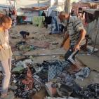 خاص| صاروخ إسرائيلي يقلب حياة العم أبو محمد وزوجته وبناته الـ7