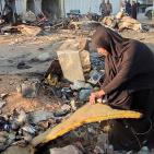 خاص| صاروخ إسرائيلي يقلب حياة العم أبو محمد وزوجته وبناته الـ7