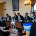 محافظ سلطة النقد يترأس الوفد الفلسطيني في المؤتمر الدولي بشأن إعادة إعمار غزة