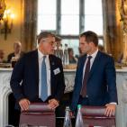 محافظ سلطة النقد يترأس الوفد الفلسطيني في المؤتمر الدولي بشأن إعادة إعمار غزة