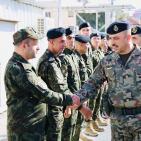 صور| قائد الأمن الوطني يزور قيادة منطقة رام الله والبيرة ويتفقد المشروع الإنشائي الجديد