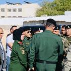 صور| قائد الأمن الوطني يزور قيادة منطقة رام الله والبيرة ويتفقد المشروع الإنشائي الجديد