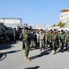 صور| قائد الأمن الوطني يزور قيادة منطقة رام الله والبيرة ويتفقد المشروع الإنشائي الجديد