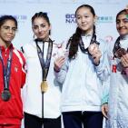 فيفيان عليص تُهدي فلسطين أول ذهبية في الألعاب الآسيوية للمواي تاي