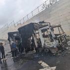 اتحاد الصناعات الغذائية يستنكر اعتداء المستوطنين على مستودعات شركة الجنيدي للألبان في دير شرف (صور)