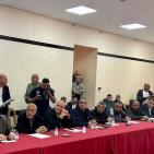 وزير الداخلية يواصل جولاته الميدانية ويلتقي لجان السِّلم الأهلي في جنين وطوباس