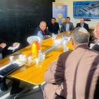 صور| محافظ طولكرم اللواء د. عبدالله كميل يزور شركة الموارد للباطون الجاهز