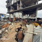 11 وفاة وانهيارات واسعة خلال المنخفض في قطاع غزة