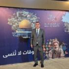 بالصور| السفير الرويضي يزور مهرجان ليالي مسقط ويُشيد بالجناح الفلسطيني