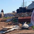 مستوطنون يعيقون عمل طواقم لجنة الانتخابات في تجمع يرزة شرق طوباس