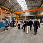 صور| وزير الصناعة يتفقد المنشآت الصناعية في قرى رام الله والبيرة 