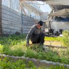 خاص | من موقدٍ بديل إلى حديقةٍ صغيرة… نصير يحوّل البتر إلى حياة في خيمة النزوح