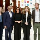 بالصور: الأمير هاري وزوجته ميجان يزوران أطفال غزة في مستشفى بالأردن