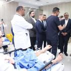 بالصور: الأمير هاري وزوجته ميجان يزوران أطفال غزة في مستشفى بالأردن