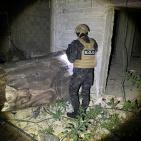 صور| الشرطة تتعامل مع شظايا صاروخية سقطت في بيت لحم